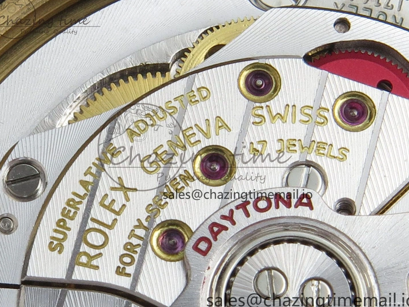 1228 Casual Daytona 126508 YG QF 1:1 Best Edition YG Dial Crystal Markers On YG Bracelet SH4131 V6 (Gain Weight) 305